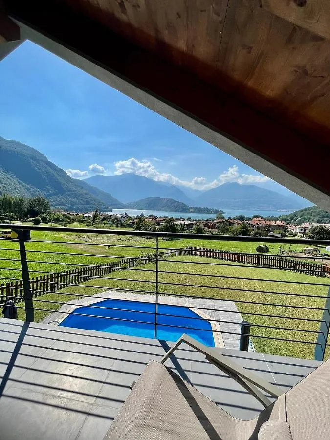Villa Tivano, Vista Mozzafiato Colico