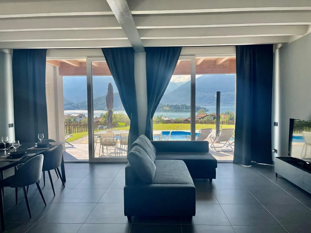 Villa Tivano, Vista Mozzafiato Colico